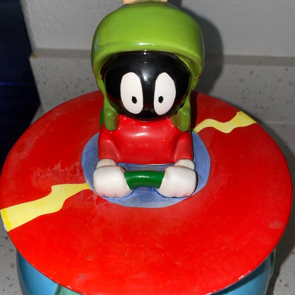 Looney Tunes Marvin the Martian Handmade cookie jar for the 1980’s - Picture 2 of 4